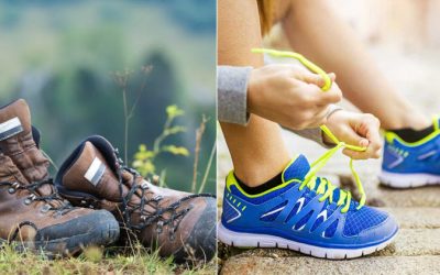 Running Shoes VS Hiking Boots